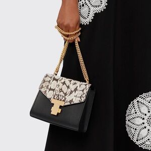 TORY BURCH JULIETTE SNAKE CHAIN MINI BAG